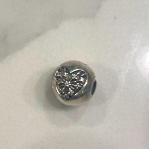 Authentic Pandora heart clip charm